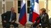 Встреча Макрона и Путина во Франции