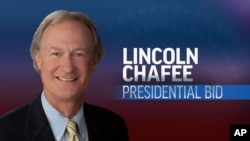 Lincoln Chafee, de 62 años fue criticado por su participación en el último debate y es un fuerte opositor a la guerra de Irak.