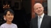 Britain's Foreign Secretary Meets Burma's Opposition Leader