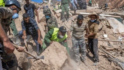 Rescuers Work to Help Morocco Earthquake Victims