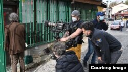 Sa seta novog filma Danisa Tanovića, 3. maj, 2021. (Izvor: Sarajevo Film Festival)