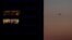 FILE - A passenger plane flies over Beirut, a city shrouded in darkness during a power outage, March 29, 2021. Lebanon has been dealing with electricity cuts for decades.