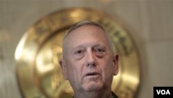 Pimpinan Pusat Komando Amerika Jenderal James Mattis (Foto: dok).