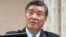 台湾国防部长 高华柱(美国之音记者 张永泰拍摄) 