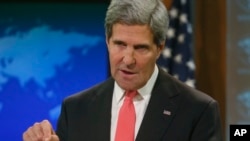 Secretary of State John Kerry at the State Department, Sept. 19, 2013. 