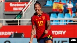 Pesepak bola putri Spanyol, Jenni Hermoso (foto: dok).