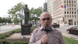 Բարի Լույս: Արամ Ավետիսյան՝ Դեթրոյթում Կոմիտասի արձանի հետքերով