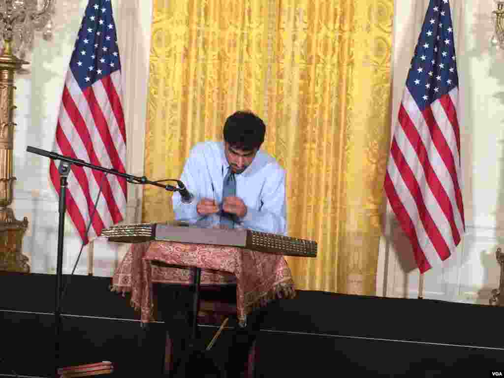 اجرای سنتور در مراسم پاسداشت نوروز در کاخ سفید 