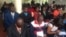 Some of the people who attended the voter registration meeting in Harare.
