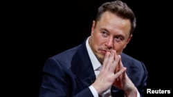 资料图片：特斯拉CEO埃隆-马斯克(Elon Musk)在出席致力于创新和初创企业的 Viva Technology 大会。（2023年6月16日）
