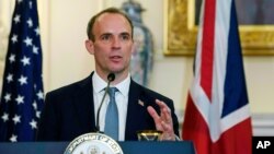 Menteri Luar Negeri Inggris, Dominic Raab 