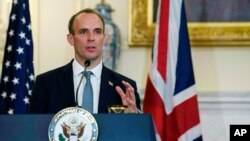 İngiltere Dışişleri Bakanı Dominic Raab