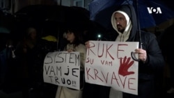 Skup u Podgorici: "Sistem vam je truo, ruke su vam krvave!"