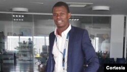 Calisto do Nascimento, pres. da Associação dos Estudantes da Língua Inglesa de São Tomé e Príncipe