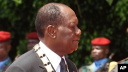 Le président ivoirien Alassane Ouattara, le 3 novembre 2015. (AP /Sevi Herve Gbekide)