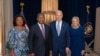 Ana Lourenço, João Lourenço, Joe Biden e Jill Biden, recepção oferecida pelo Presidente americano a homólogos, Nova Iorque, 26 setembro 2024