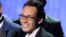 FILE - Marc Anthony, winner of the award for best salsa album, speak on stage at the 15th annual Latin Grammy Awards at the MGM Grand Garden Arena in Las Vegas, Nov. 20, 2014.