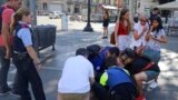 Umwe mu bakomerekejwe n'igitero c'abiyahuzi mu gisagara ca Barcelone, mu gihugu ca Espagne.