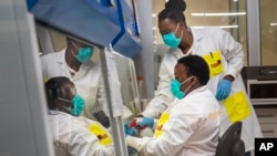 Arhiv - Naučnici u Južnoafričkoj Republici proučavaju omicron soj koronavirusa (Foto: AP /Jerome Delay)