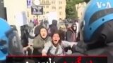 درگیری پلیس و خانواده زندانیان بعد از نگرانی از کرونا در ایتالیا