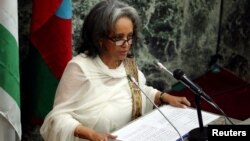 አዲሷ የኢትዮጵያ ፕሬዚዳንት ሳህለወርቅ ዘውዴ