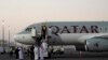 هواپیمای حامل آمریکایی‌های آزادشده قطر را به مقصد آمریکا ترک کرد