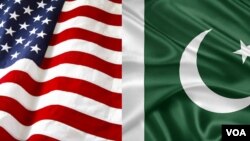 美国和巴基斯坦两国国旗
