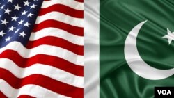 US Pakistan flags