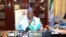 Gwamnan jihar Borno Ibrahim Shettima a Maiduguri, Mayu 22, 2014.