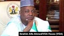 Gwamnan jihar Borno Ibrahim Shettima a Maiduguri. (File Photo)