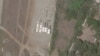 FILE - A view of the Typhon missile system is seen at Laoag International Airport, in Laoag, Philippines, April 26, 2024, in this satellite image. (2024 Planet Labs Inc./Handout via Reuters)