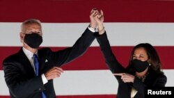 Joe Biden and Kamala Harris