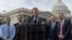 Sen. Rand Paul, R-Ky., center, joined by, from left, Rep. Jim Jordan, R-Ohio, Rep. Mark Sanford, R-S.C., Rep. Louie Gohmert, R-Texas, and Sen. Mike Lee, R-Utah, speaks about health care during a news conference on Capitol Hill in Washington, March 7, 2017