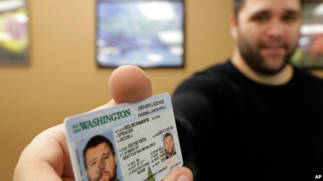 Proses pengurusan Real ID di Negara Bagian Washington.