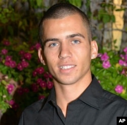 This undated photo, provided by Hostage's Family Forum, shows Israeli soldier Oron Shaul, who was killed during the 2014 war and whose body has been held by Hamas until Israeli soldiers recovered his body on Jan. 19, 2025.