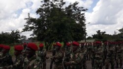 Manifestation contre l'embargo de l'ONU sur la livraison d'armes