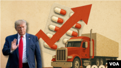 گرافیک با موضوع تعرفه‌های ایالات متحده بر کالا‌های وارداتی