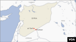 نقشه کشور سوریه