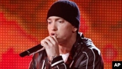 Rap star Eminem
