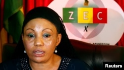 Sachigaro weZimbabwe Electoral Commission Amai Priscialla Chigumba