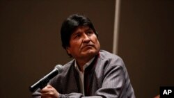 El expresidente Evo Morales renunció a la presidencia el 10 de noviembre tras ser acusado de fraude electoral.