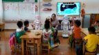 Một lớp học mẫu giáo ở Trung Quốc. 