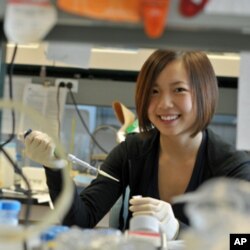 Selina Li, 17, is working on a more effective treatment for liver cancer. She placed fifth in the Intel Science Talent Search.