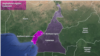 Map of Cameroon's Anglophone Northwest and Southwest regions