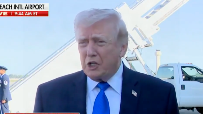 ترامپ: در واقع در ایران تغییر رژیم اتفاق افتاده است