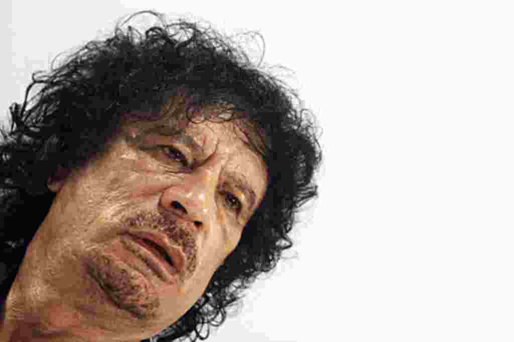 El ex líder libio Moammar Gadhafi.