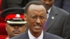 FILE - Rwandan president Paul Kagame during a conference in Nairobi, Kenya.