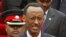 FILE - Rwandan president Paul Kagame during a conference in Nairobi, Kenya.
