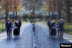 FILE - U.S. President Joe Biden and U.S. first lady Dr. Jill Biden visit the Vietnam Veterans Memorial to mark National Vietnam War Veterans Day, in Washington, U.S., March 29, 2021. REUTERS/Jonathan Ernst