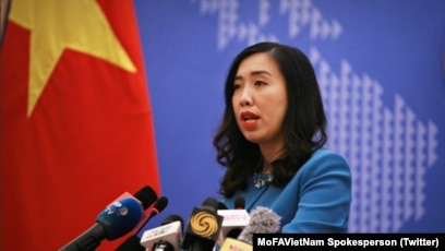 Người phát ngôn BNG Việt Nam Lê Thị Thu Hằng (Twitter MoFAVietNam Spokesperson)